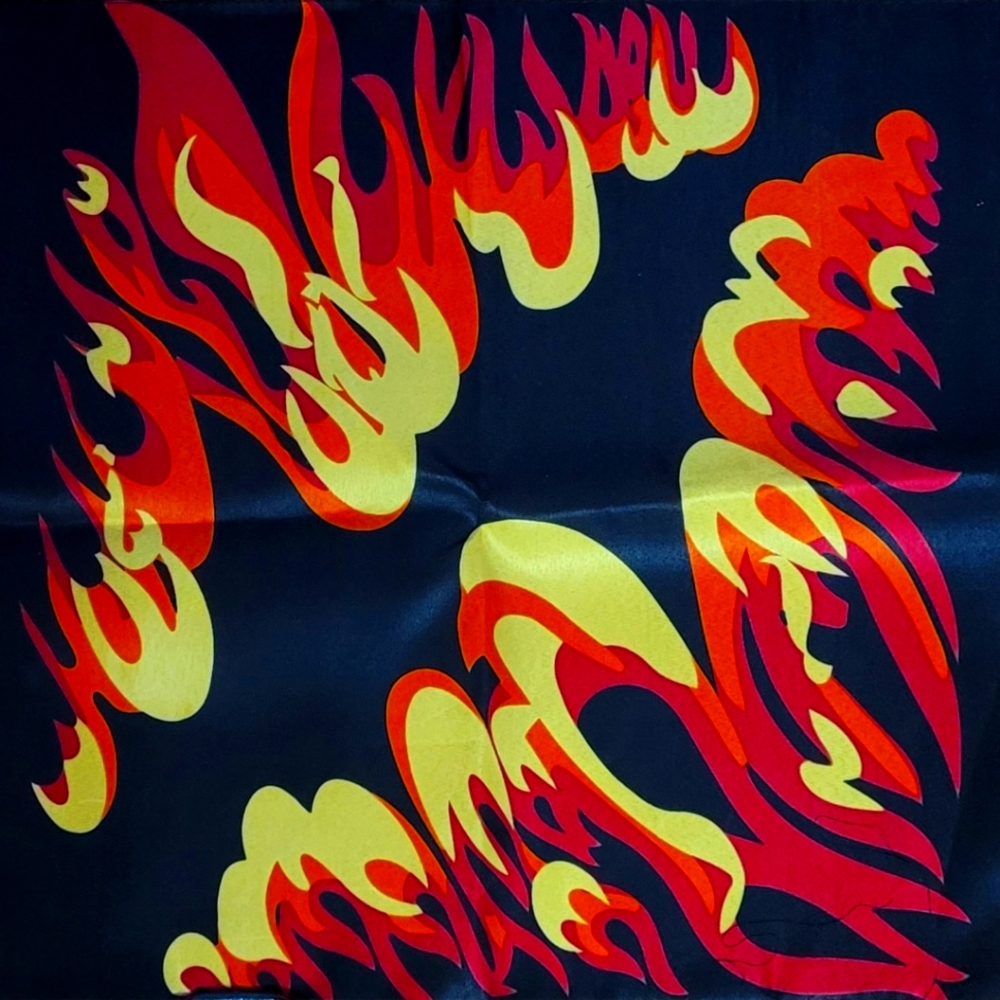 NEW Flame & Rainbow Bandanas